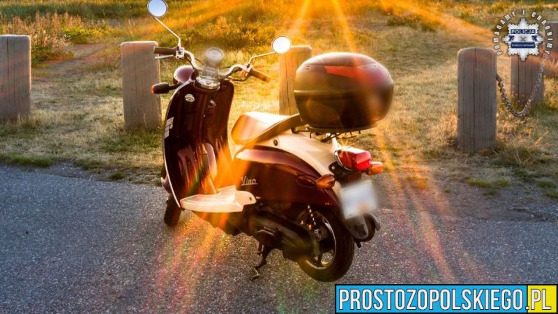 Miał ponad 2,5 promila alkoholu – w takim stanie przyjechał na motorowerze do pracy