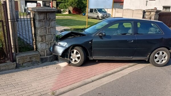 Wypadek w Namysłowie. Jedna osoba trafiła do szpitala