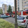 Pożar skrzynki elektrycznej na klatce schodowej – akcja służb na osiedlu Koszyka w Opolu