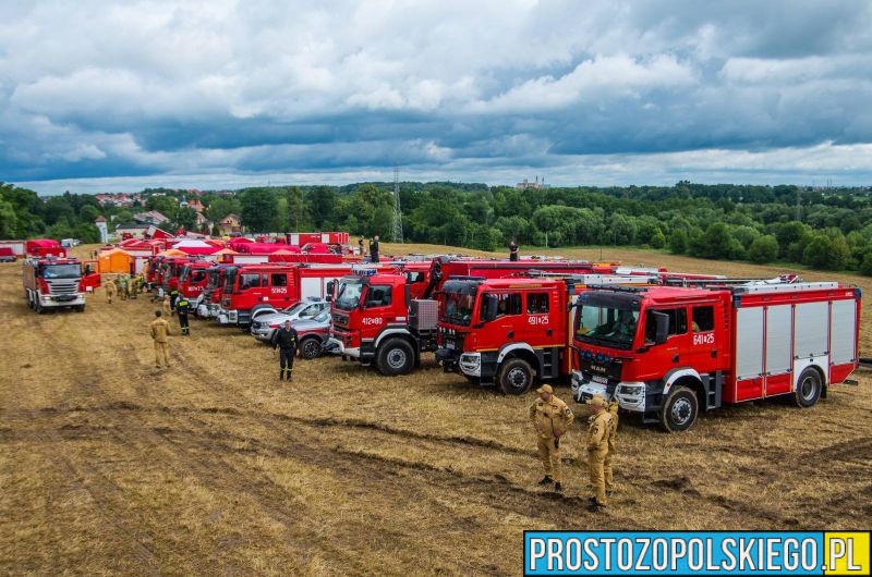 Ćwiczenia „Biskupia Kopa 2025” na Opolszczyźnie – intensywne manewry służb ratowniczych