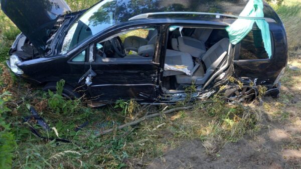 Wypadek na DK46 między Pakosławicami a Sidziną – dwie osoby w szpitalu