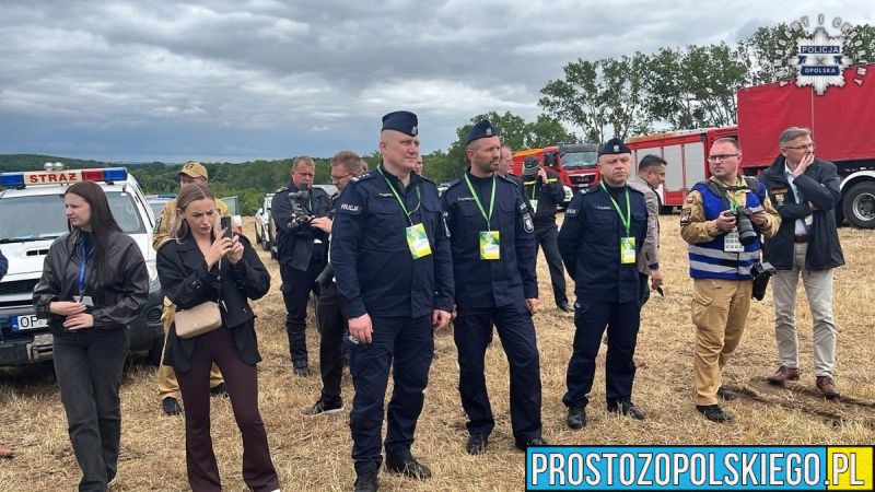 Ćwiczenia "Biskupia Kopa 2025" z udziałem opolskich policjantów