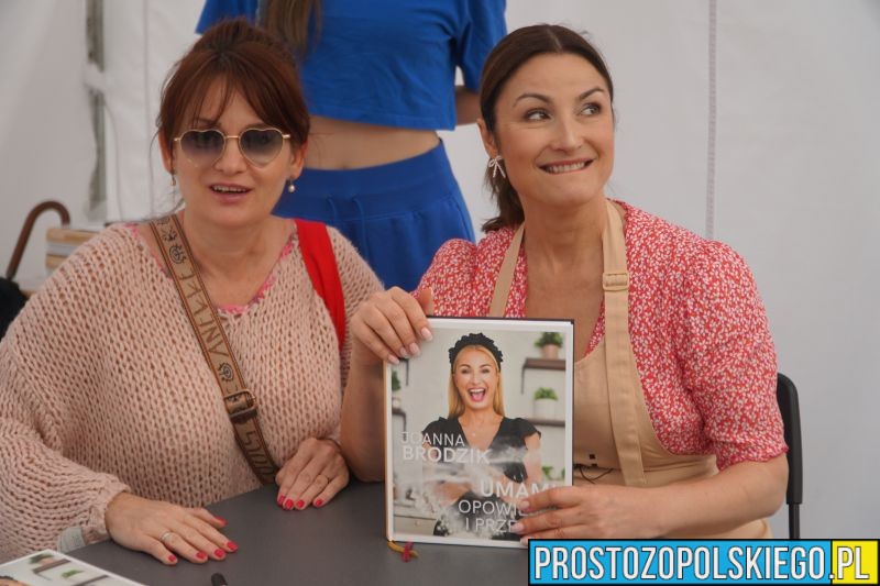 joanna brodzik, joanna brodzik opole, festiwal opole, festiwal książkowy opole, gotowanie opole, promocja książki opole,