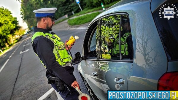 Jeden weekend – aż 4 kierujących pod wpływem alkoholu zatrzymanych przez strzelecką drogówkę