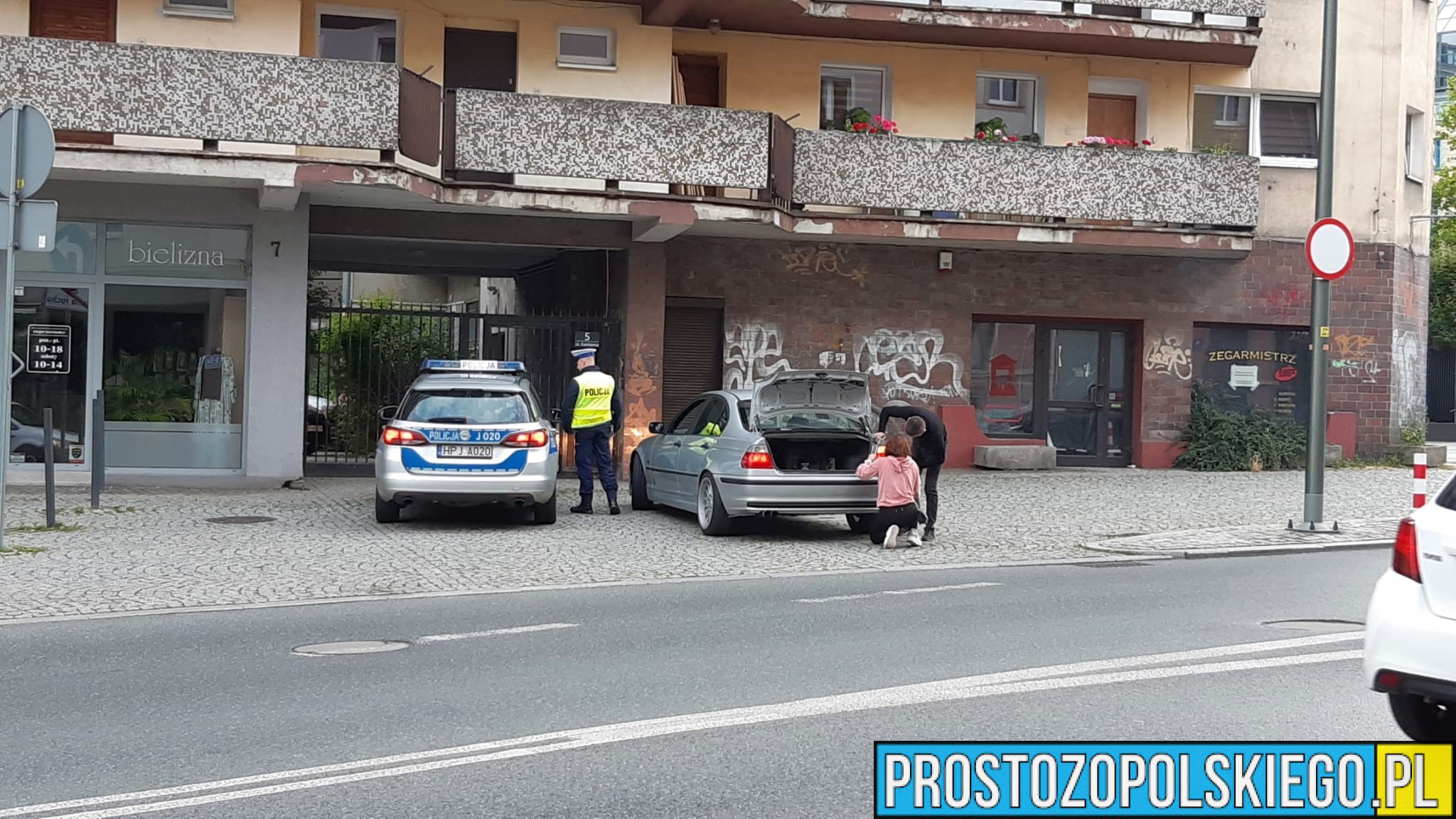 bmw, kontrola bmw, zatrzymane bmw, przyciemnianie światła w bmw, policja bmw, bmw Opole, 