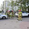 Wypadek trzech samochodów na skrzyżowaniu Niemodlińskiej i Prószkowskiej w Opolu. Jedna osoba została poszkodowana