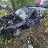 Wypadek na DW423 w miejscowości Kąty Opolskie. Jedna osoba zabrana do szpitala
