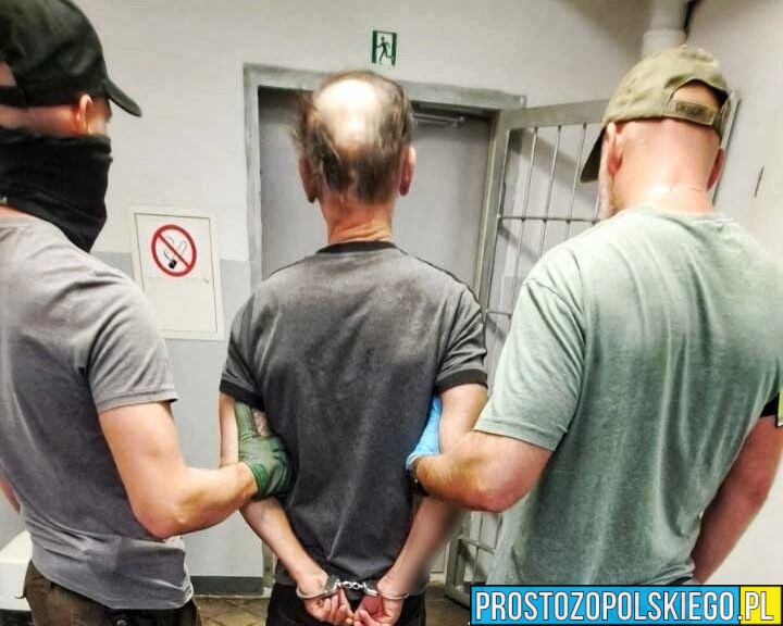 Zatrzymany za brutalny rozbój w Opolu. 55-latek działał w recydywie i był poszukiwany przez sąd