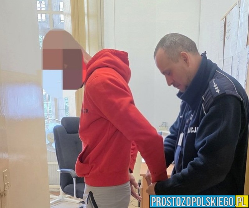 Kietrz: Poszukiwany 34-latek zatrzymany podczas interwencji – miał przy sobie narkotyki