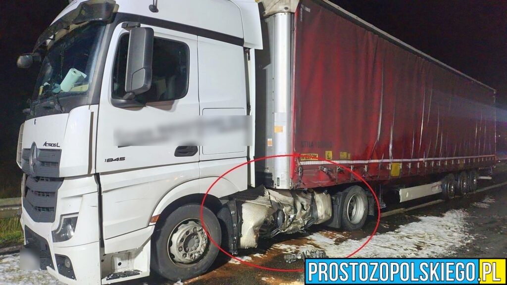 Poważny wypadek na DK46 w Otmuchowie. Kobieta trafiła do szpitala