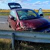 Groźna kolizja trzech pojazdów na autostradzie A4. Sprawczyni nie miała prawa jazdy