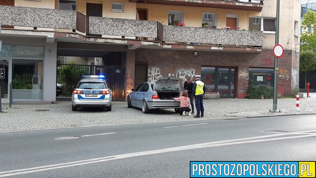bmw, kontrola bmw, zatrzymane bmw, przyciemnianie światła w bmw, policja bmw, bmw Opole, 