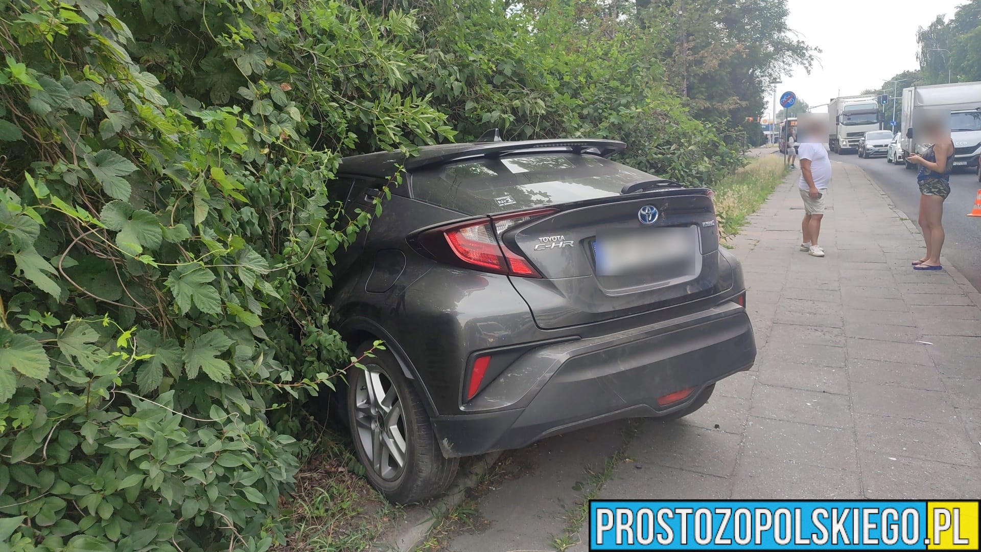 wypadek nauli jazdy, wypadek, prosto z opolskiego, wypadki, 