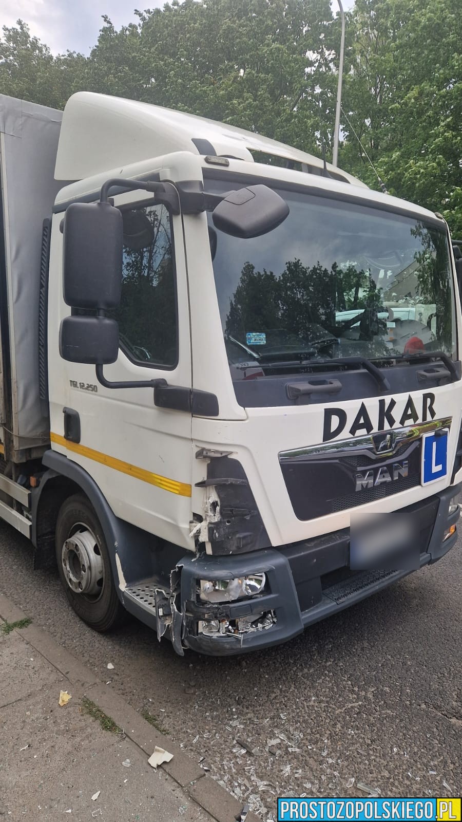 wypadek nauli jazdy, wypadek, prosto z opolskiego, wypadki, 