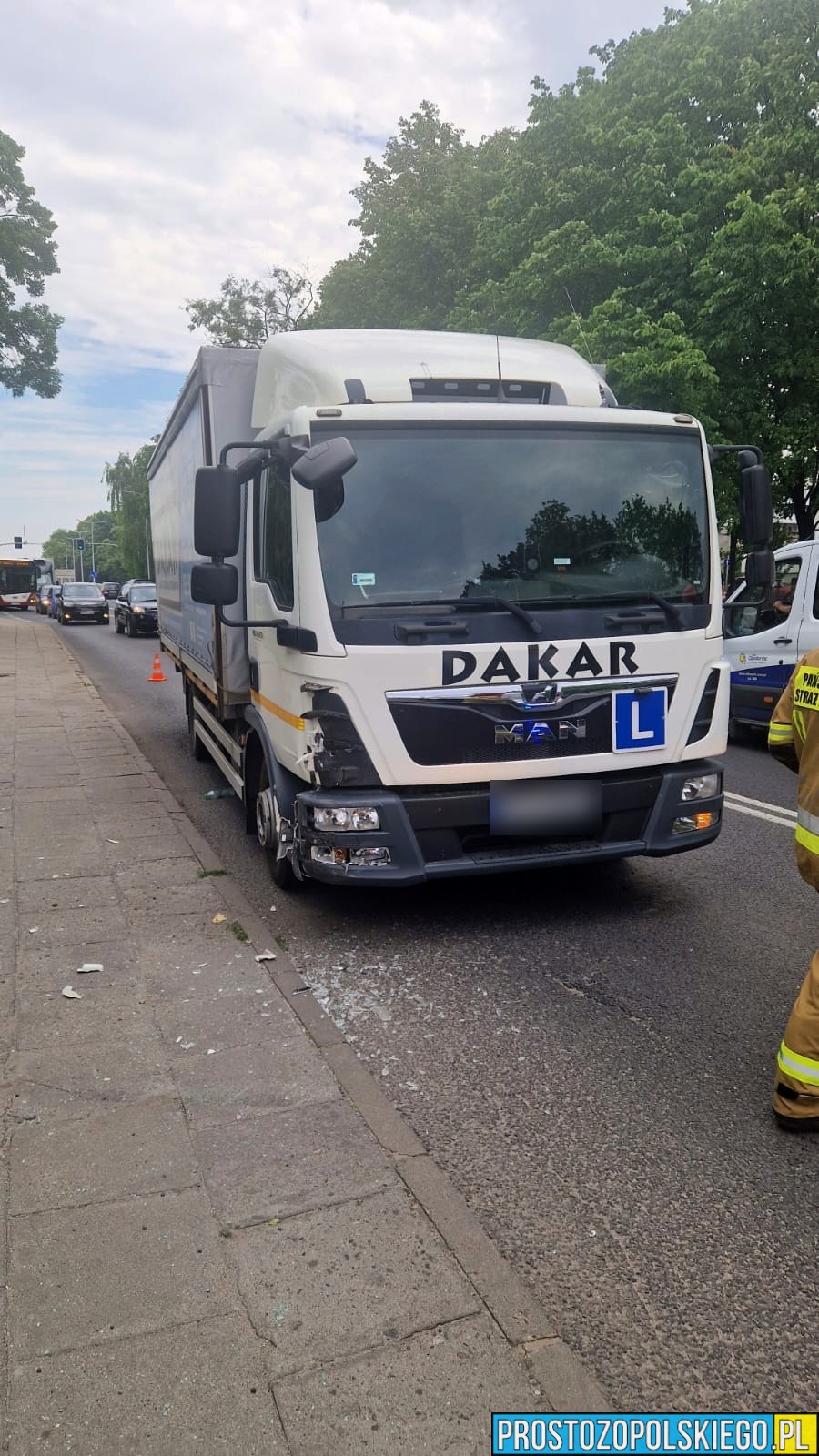 wypadek nauli jazdy, wypadek, prosto z opolskiego, wypadki, 