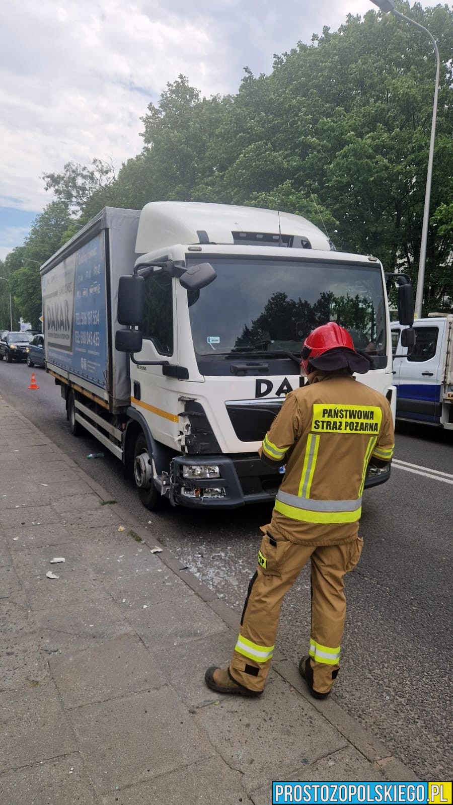wypadek nauli jazdy, wypadek, prosto z opolskiego, wypadki, 