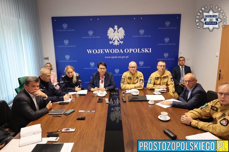 Wzmożone działania opolskiej policji w związku z niekorzystną sytuacją pogodową