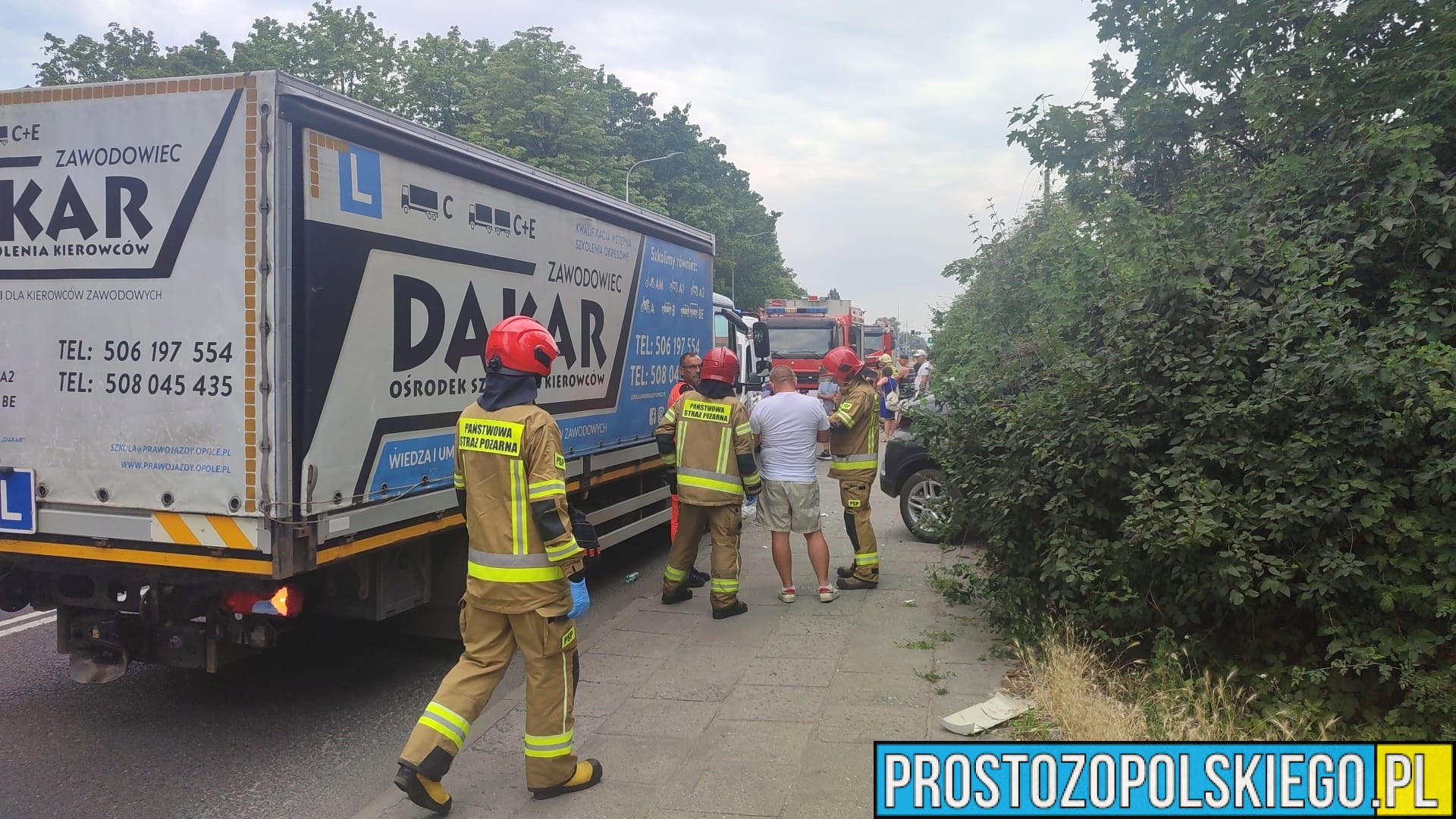 wypadek nauli jazdy, wypadek, prosto z opolskiego, wypadki, 