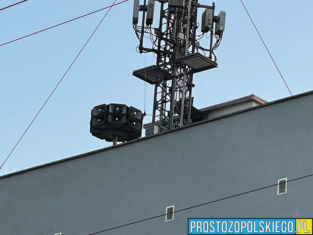 Przegląd techniczny syren alarmowych w Opolu — komunikat dla mieszkańców