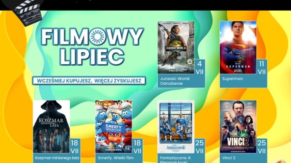 Helios zaprasza na lipcowe hity na wielkim ekranie!