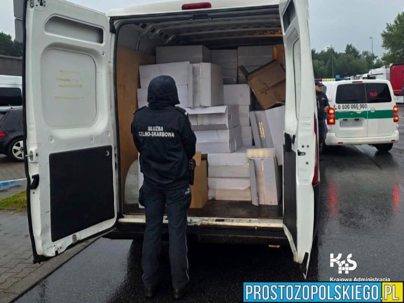 Ponad milion nielegalnych papierosów przechwyconych przez opolską KAS