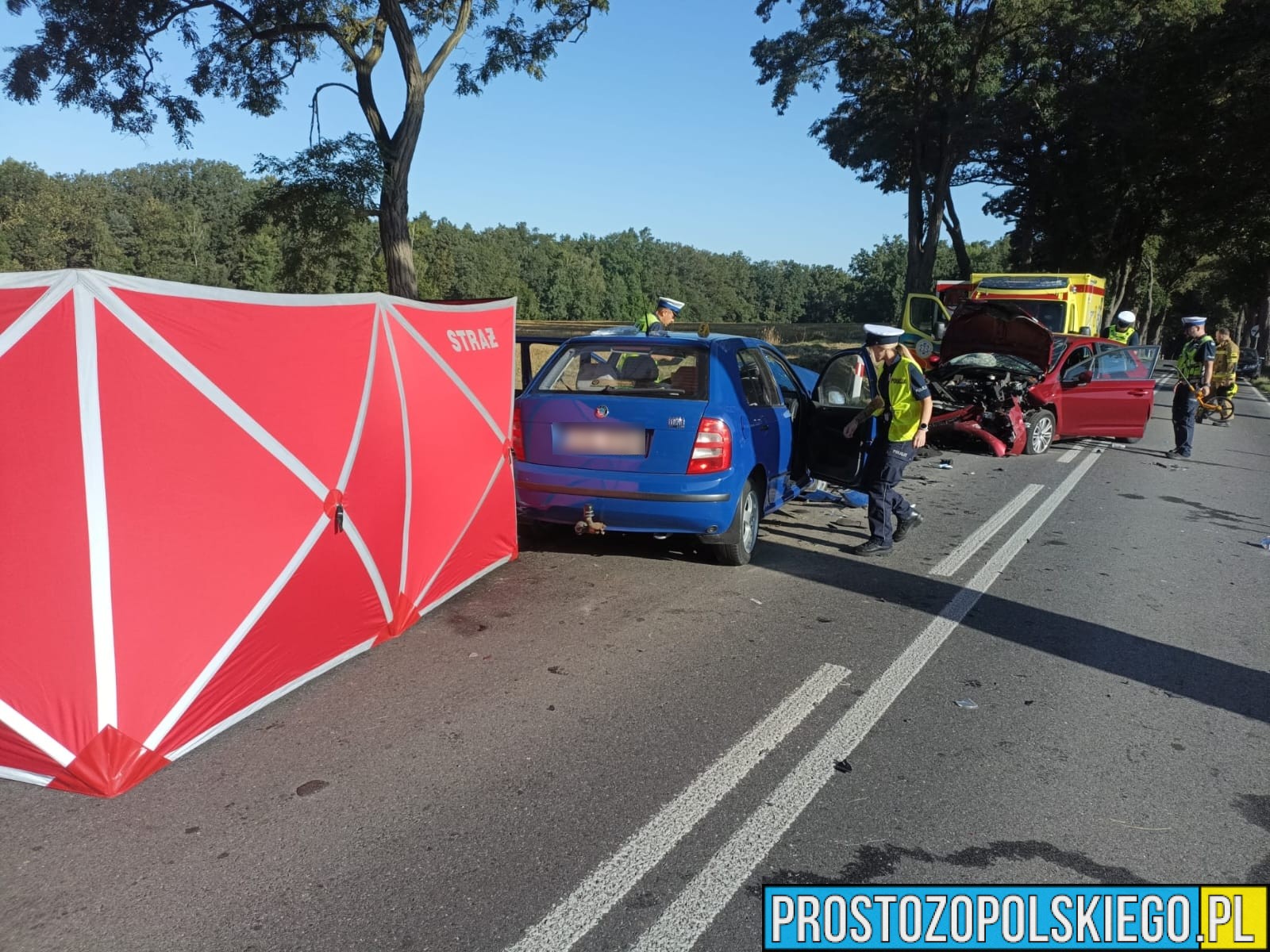 Tragiczny wypadek w Jastrzygowicach. Jedna osoba nie żyje, cztery ranne