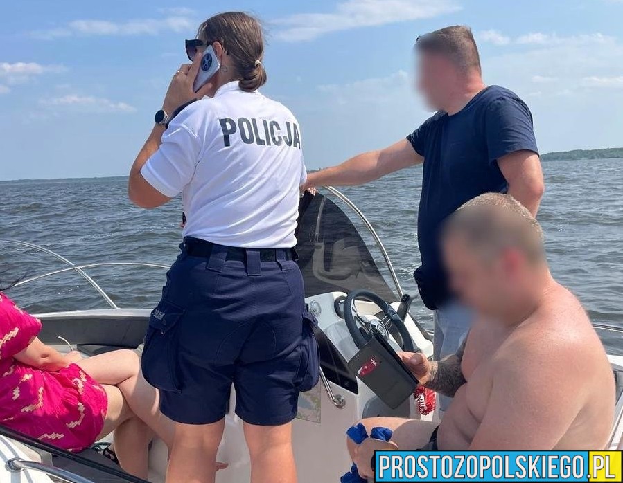 Dwóch nietrzeźwych sterników zatrzymanych na Jeziorze Dużym w Turawie