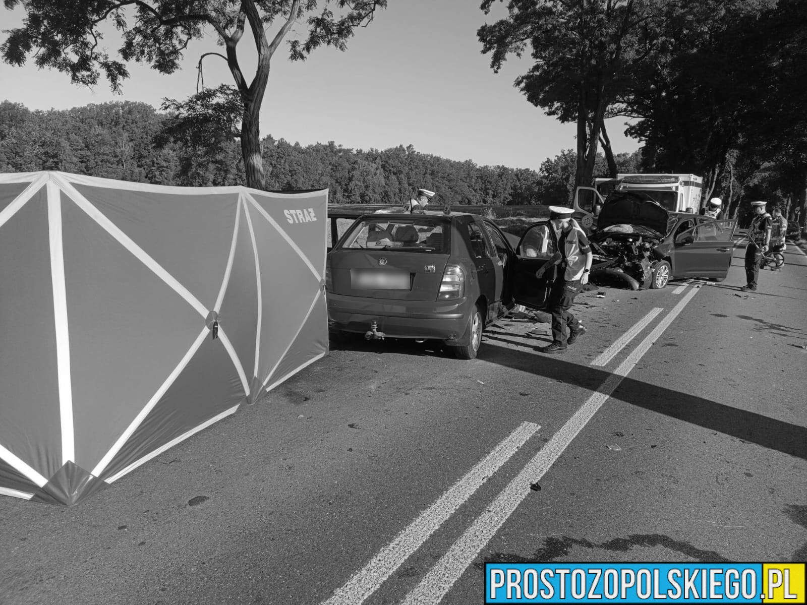 Tragiczny wypadek w Jastrzygowicach. Jedna osoba nie żyje, cztery ranne