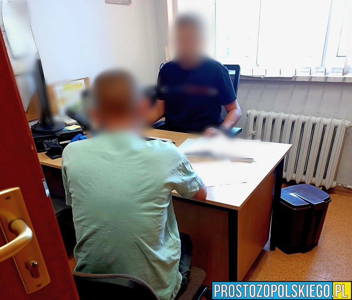 Strzelce Opolskie: 46-latek znieważył i opluł policjanta. Grozi mu 5 lat więzienia
