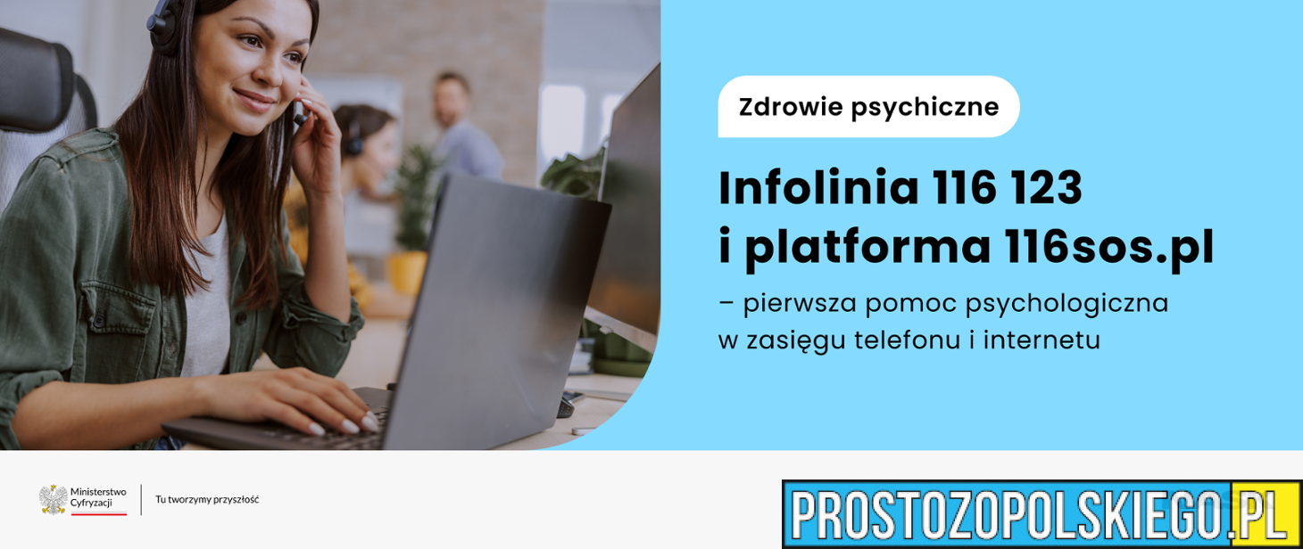 Infolinia 116 123 - pierwsza pomoc psychologiczna w zasięgu telefonu i internetu