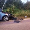Wypadek w gminie Namysłów. BMW zderzyło się ze Skodą – jedna osoba w szpitalu