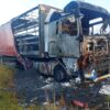 Pożar ciężarówki na A4! Kierowca w ostatniej chwili uciekł z płonącej kabiny