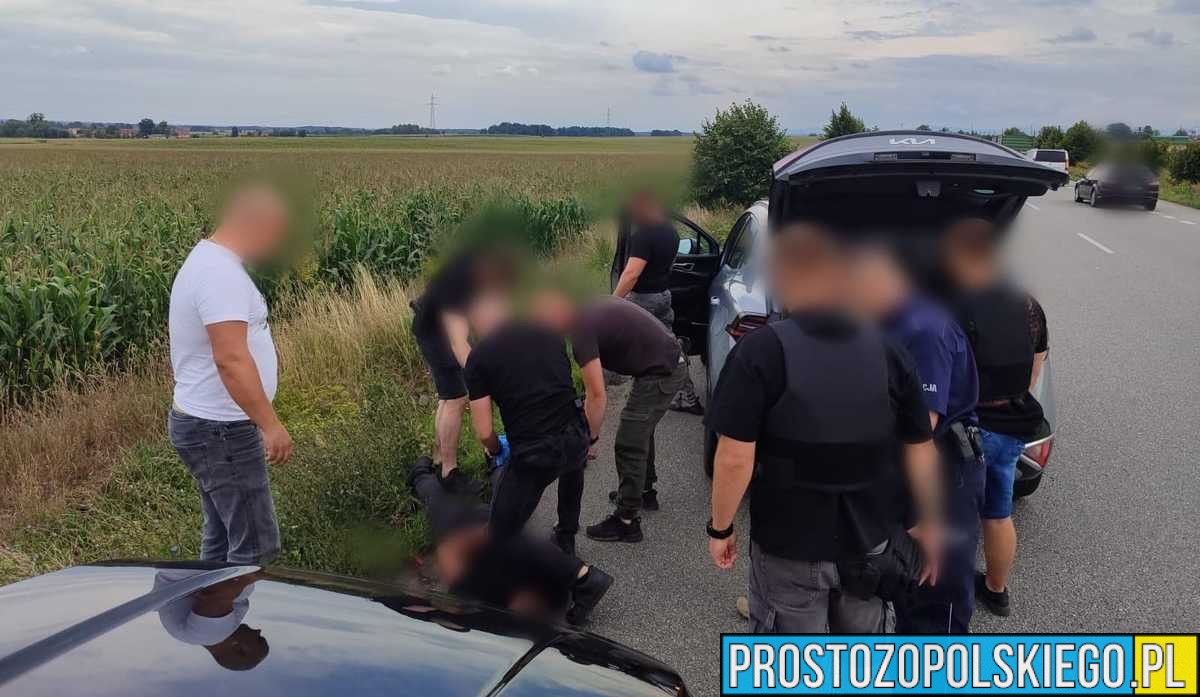 Brzeg: 34-latek zaatakował nożem żonę i jej współpracowników. Został zatrzymany po obławie