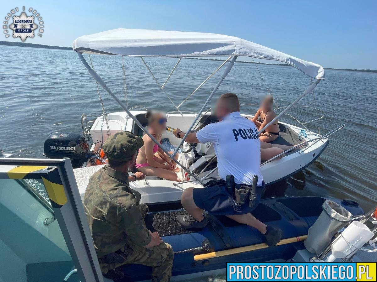 Bezpieczeństwo nad Jeziorem Dużym – wspólne patrole policji i Straży Rybackiej