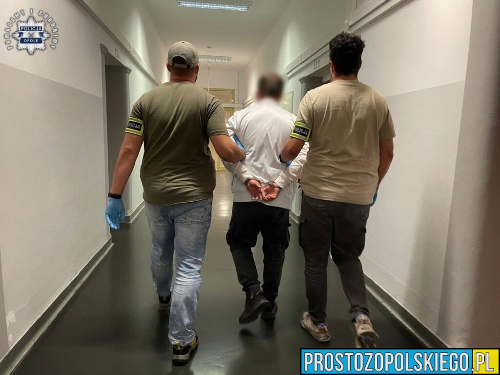 Znęcał się nad żoną – 32-latek zatrzymany przez opolską policję