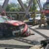 Wypadek w Brzegu – dwa samochody osobowe zderzyły się na moście nad Odrą