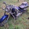 Wypadek na DK94 w Borkowicach. Motocyklista trafił do szpitala