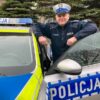 Bohaterska interwencja policjanta z Kluczborka. Uratował 19-latka spadającego z dachu