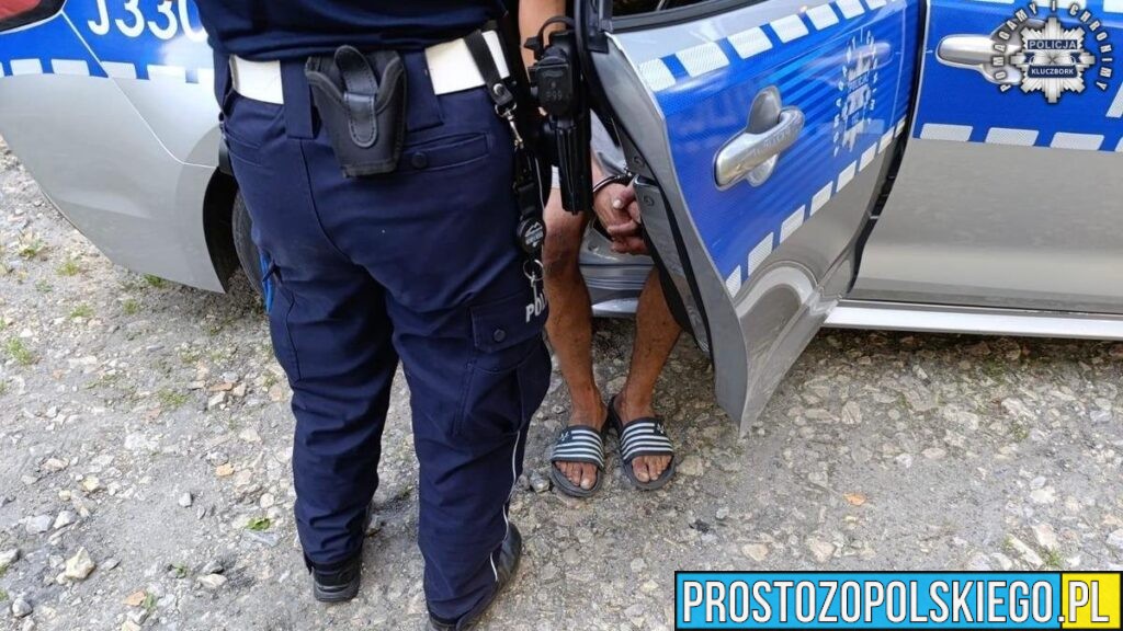Pościg za nietrzeźwym kierowcą w Szumiradzie. 37-latek zatrzymany przez policję w powiecie kluczborskim