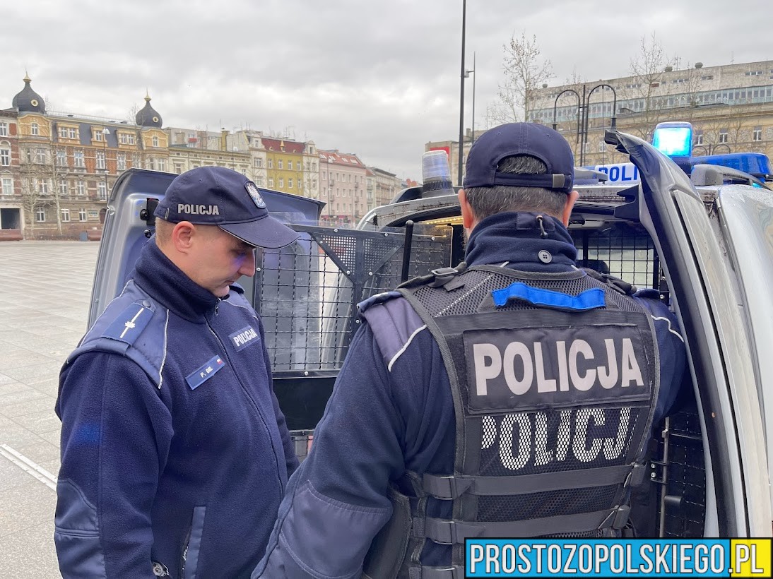 Grodków: 35-latek zaatakował nożem trzy osoby w zakładzie pracy. Policja zatrzymała sprawcę
