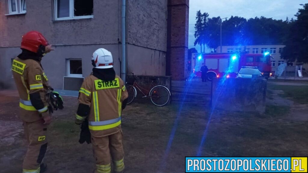 Wybuch gazu w budynku wielorodzinnym w Kościeliskach
