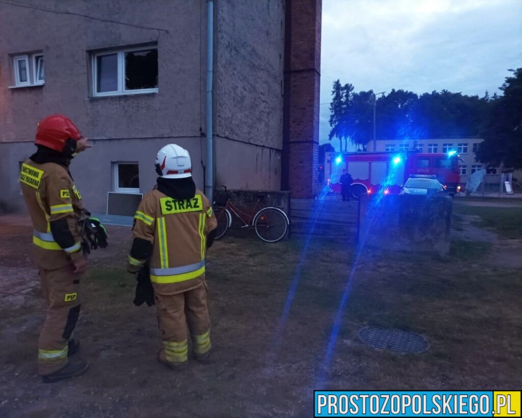 Wybuch gazu w budynku wielorodzinnym w Kościeliskach