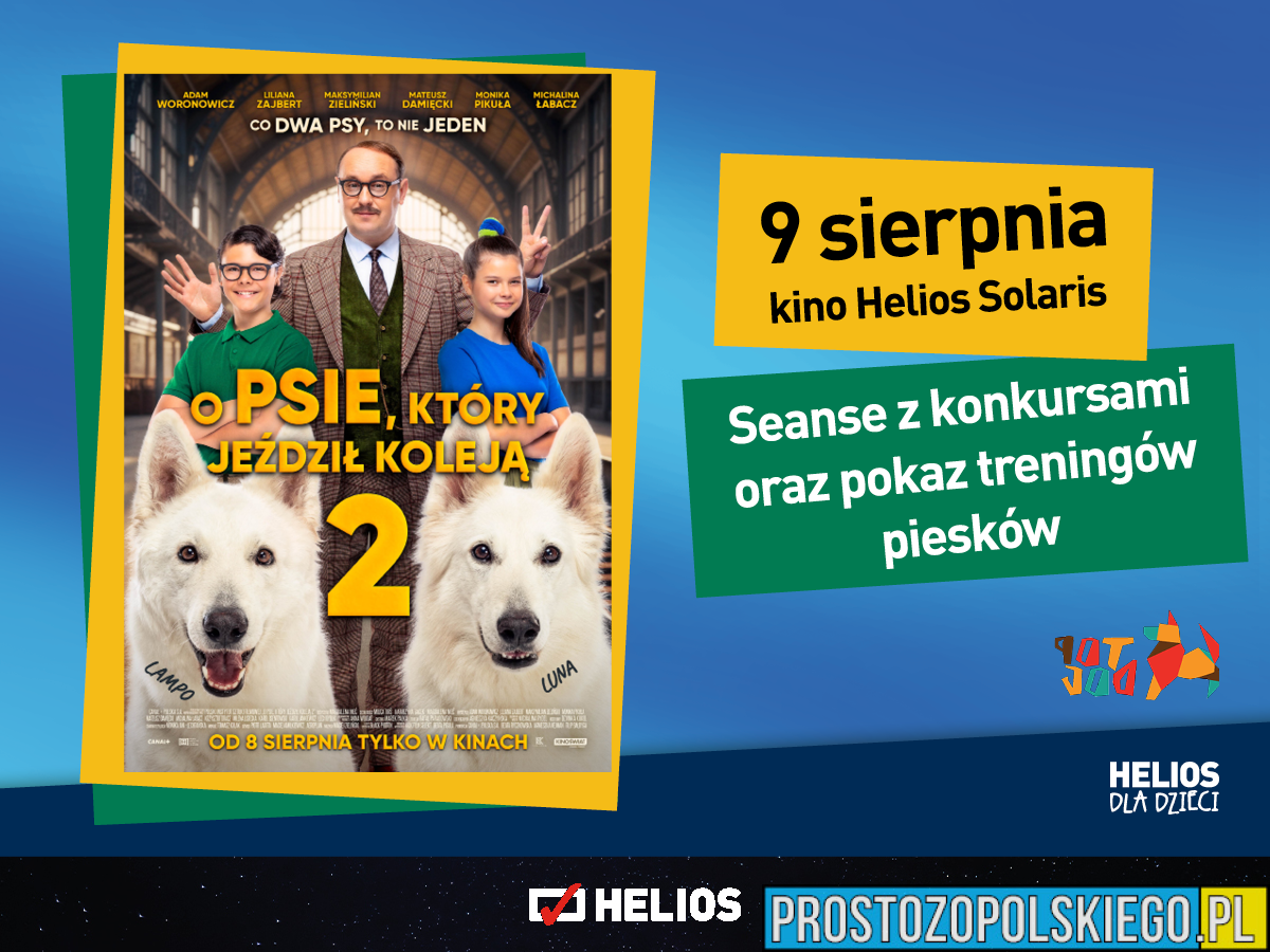 Helios zaprasza na sierpniowe seanse