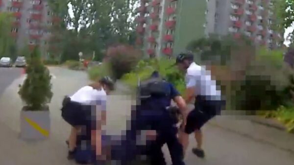 Atak nożownika na policjantkę w centrum Opola