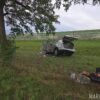 Wypadek na autostradzie A4 pod Prószkowem. Samochód dachował, jedna osoba w szpitalu