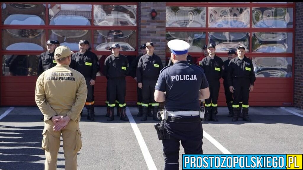 Policjanci szkolili kierowców OSP w Kędzierzynie-Koźlu