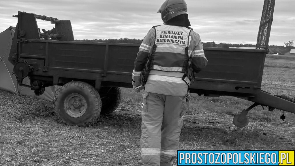 Tragiczny wypadek w Wichrowie. 76-letni rolnik zginął podczas prac polowych