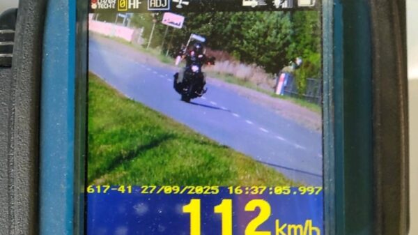 Wierchlesie: motocyklista harleyem pędził 112 km/h w terenie zabudowanym. Stracił prawo jazdy