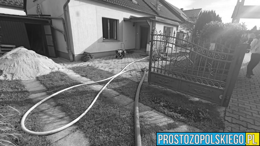 Tragiczny pożar w Brożcu. 80-letni mężczyzna nie żyje
