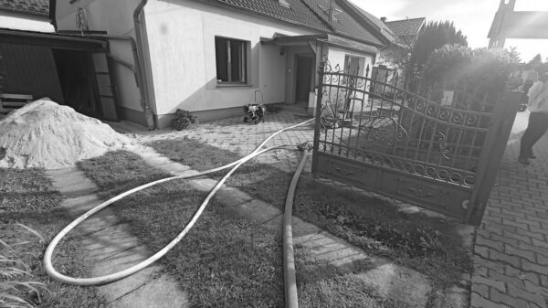 Tragiczny pożar w Brożcu. 80-letni mężczyzna nie żyje